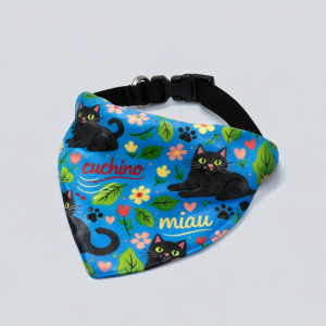 Bandana personalizada para mascotas · Estilo ilustración