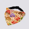 Bandana con collar ajustable para mascotas diseño otoño 2